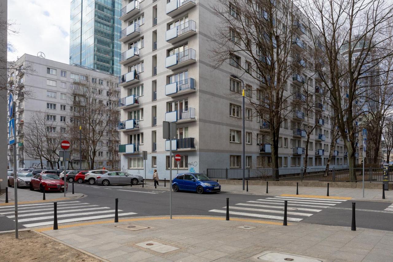 Rondo Onz Sunny Apartment Warschau Buitenkant foto